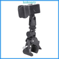 KOK Functional Mic Clip Holder Mount Adjustable For 16mm To 47mm Round Objects Stable Attachment On 