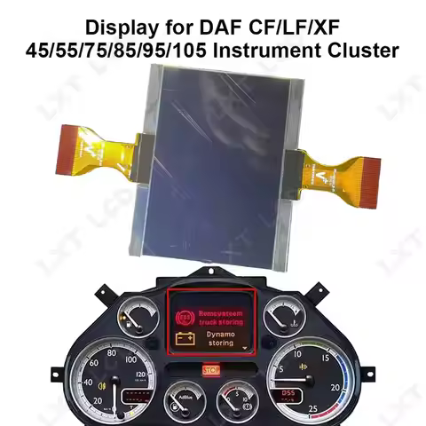 Truck Dashboard LCD Temsa MD7 Plus For DAF LF 45 55 75 CF 85 DAF XF 95 105 Temsa MD9 Display Instrum