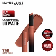 Maybelline x ITZY Color Sensational Ultimatte Lipstick 799 MORE TAUPE
