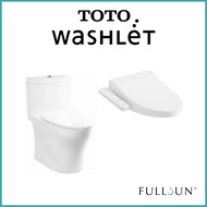 [Bulky] TOTO One-piece WC Bowl with WASHLET C889DESI / TCF23410ASG [Ready Stock]