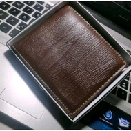 9.9 Men's wallet Wood grain wallet man wallet FREE BOX