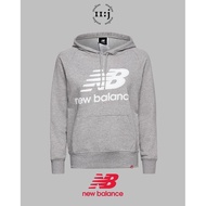 Hoodie New Balance Essentials Pullover Sweatshirt Original - Gray
