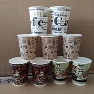 Papercup / Paper Cup 8oz Paper Coffee Cup with 210gsm Thick Pattern