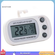  Fridge Thermometer Anti-humidity High Accuracy IPX3 Waterproof Electronic Magnetic Fridge Temperature Meter for Home