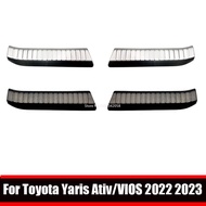 ★For Toyota Yaris Ativ/VIOS 2022 2023 Car Styling Rear Bumper Trunk Frame Trim Door Guard Sillz@3~