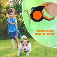8M Retractable Dog Lead Heavy Duty Pet Walking Leash with Strong Reflective Tape Non-Slip Handle for