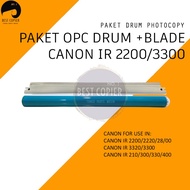 DRUM WIPER BLADE PACKAGE IR 2200 2220 2800 3320 3300 IR 210 300 330 400