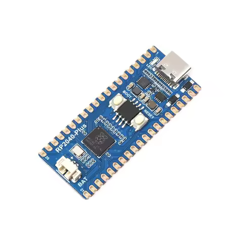 RP2040 MCU Board, RP2040-Plus, USB type C interface, a Pico-like MCU Board Based on Raspberry Pi Pic