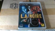 二手 ps3 遊戲光碟  L.A. Noire 黑色洛城