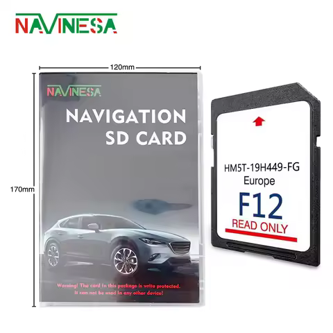 Update 64GB EU Map Version for Ford Focus Since 2014 Sync2 F12 full Europe Navigation System GPS SD 