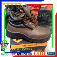Krushers Florida Brown Safety Shoes Krusher Florida Brown Original