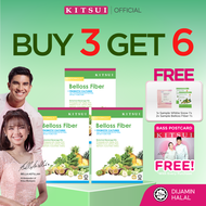 [BUY 3 GET 6] KITSUI Belloss Pre+Probiotic x3 [FREE 1x Whitie Snow 1s + 2x Belloss Fiber 1s] Supplem