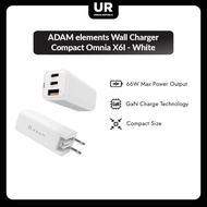 ADAM elements Wall Charger Compact Omnia X6I - White