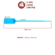 [SATUAN] Kabel Ties Cable Tie Plastic Security Seal Segel Koper Panel Container