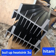 3u 35cm cooling heatsink 8mm thick build up real photo