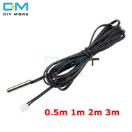 W1209 0.3m 0.5m 1m 2m 3m Waterproof NTC Thermistor Accuracy Temperature Sensor 3950 Wire Cable Probe
