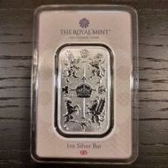 [Unique &amp; Collectible] The Royal Celebration 1oz Silver Bullion Minted Bar Bullion 999.9 Fine Silver