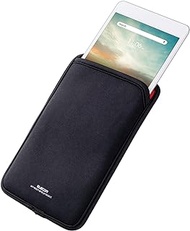 Elecom TB-08SNCBK Universal Tablet Case Cover, Slip In Case, 7-8.3 Inches, Black
