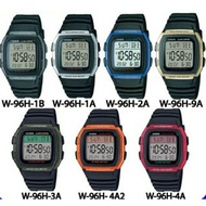[2YEARS WARRANTY] Original Casio W-96H Youth Digital Sport W-96H-3A W-96H-4A W-96H-4A2 W-96H-1B