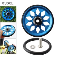 GUOOL Solid Folding Bike EZ Wheels For Brompton Transportation Carry Traveling Modification Componen