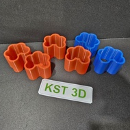 18650 battery mold for welding battery cells for Hitachi case - National 3S 2x3 2s3p offset - KST 3D