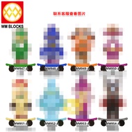 WM6086A WM6087A WM6088A Set Building Block Minifigure Children's Toys
