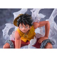 ✜♨Bandai Original Figuarts Zero One Piece Anime Figure Fz 18cm Monkey D Luffy Gear 2 Action Figurine