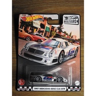 | 1997 MERCEDES-BENZ CLK-GTR MERCEDES BENZ CLK GTR MERCY SILVER Diecast Hot Wheels Boulevard H 2021 