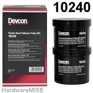 Devcon 10240 Plastic Steel 5 minutes Putty (SF), 1 lb. Kit