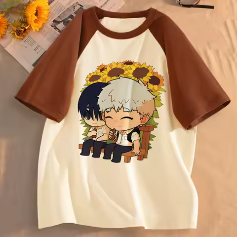 the Summer Hikaru Died t-shirt female 80s dollette scene clearance sales manga t-shirt party summer 