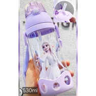 [SG STOCK] Princess Disney Kids Children Tritan Water Bottle / Frozen Elsa / Princess Sofia
