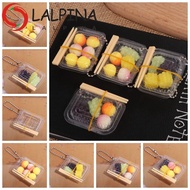 LALPINA Mini Fast Food Box Keychain, Plastic Fast Food Box Simulation Fast Food Box Keychain, Fashio