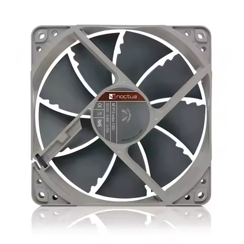 Noctua NF-P12 Redux-1300PWM 12cm Case Fan CPU Fan 4pin Fan 9 Blade Design SSO Bearing Eddy Current C