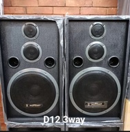 Konzert Pair Speaker (dalawa) D12 3way