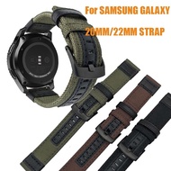 Duo Teng Samsung Galaxy Band 20mm 22mm Nylon Strap Horloge Gear S3 Frontier Sport Watchband Universal WristStrap