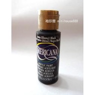 【袖珍屋】Americana美國進口壓克力顏料(DA-067黑色)一般色系(B0301A0041)