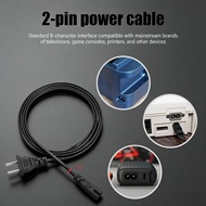 2 Pin AC Power Adapter Cable Splitter 2 Branches for Electronic Toys, Computers, Projectors