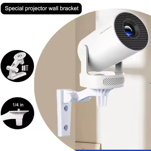 DITONG﻿ Wall Mount Projector Stand Sturdy Durable Bracket Compatible with for Magcubic HY300Pro HY30