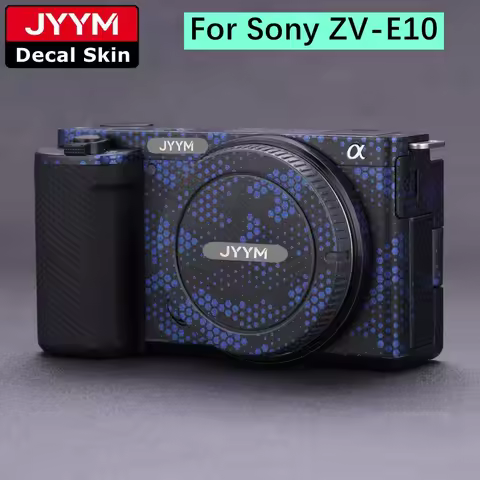 Camera Sticker For Sony ZV-E10 ZVE10 Decal Skin Vinyl Wrap Film Anti-Scratch Protector Coat Alpha ZV