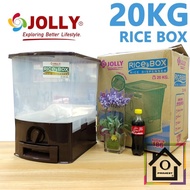 JOLLY RICE BOX / RICE DISPENSER (10kg/ 20kg) RICE CONTAINER / RICE STORAGE BOX / LAGAYAN NG BIGAS