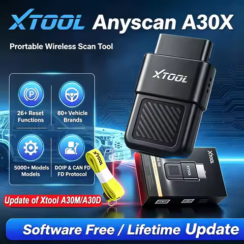 NEW XTOOL Anyscan A30X Bluetooth Car Diagnostic Tool SGW For FCA