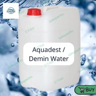 Aquadest/Air suling/ Demin Water 20 Liter