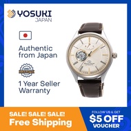 ORIENT ORIENT STAR RK-AT0201G Classic semi-skeleton Champaign Gold Wrist Watch For Men from YOSUKI J