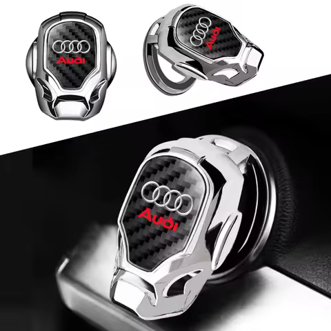 One-key Start Cover Car Engine Start-stop Button Cover Car decoration For Audi A6 Q7 A7 S3 A8 A3 RS5