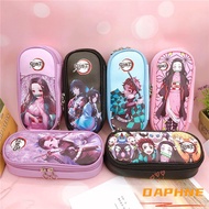 *BEST SELLER* ❋DAPHNE Demon Slayer Pencil Bag Storage Office &amp; School Supplies Anime Bags Canvas Zip