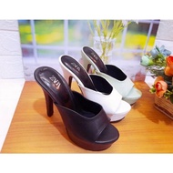 sendal heels zara siena 13cm