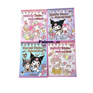 Sanrio &amp; MY MELODY CHARACTER STICKER BOOK | Cartoon Character Book Sticker | Character STICKER