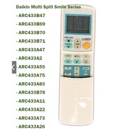 New AC DAIKIN Aircon Remote Control ARC433B47 ARC433B69 ARC433B70 ARC433B71 ARC433A47 ARC433A2 ARC433A55 ARC433A75 ARC433A83 ARC433B76 ARC433A11 ARC433A22 ARC433A73 ARC433A26