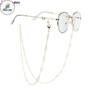 BJ Women protection Chain Fashion Sunglasses Chain Glasses Chain Pearl Rose Flower Hanging protectio
