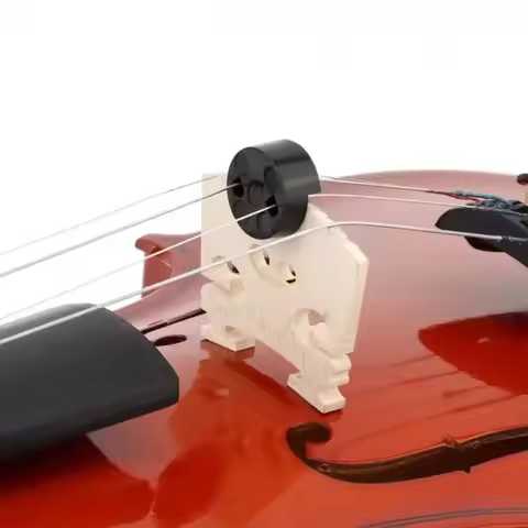 1PC Acoustic Rubber Violin Silent Violin, Used for Violin Sour Tool, Black Round Rubber Violin Weake